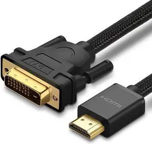 HDMI to DVI DVI-D 24+1 pin Adapter Cable DVI to HDMI Cable Male to Male Converter Cable 1080P for LCD DVD HDTV XBOX 2m 3m 5m