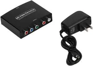 HDMI to RGB Component (YPbPr) Video +R/L Audio Adapter TV HD Video Converter