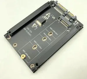 Metal Case B+M Key M.2 NGFF SSD To 2.5 SATA 6Gb/s Adapter Card With Enclosure Socket M2 NGFF Adapter W/ 5 Screw M.2 SATA Adapter