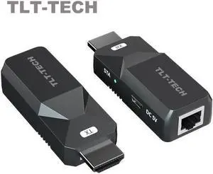 2022 New MINI HDMI extender over cat6/cat5e cable up to 50M 165ft full HD1080P supported HDMI extender cable amplifier for HDTV