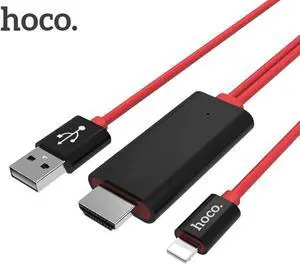For Lightning to HDMI Digital Cable 1080P HDTV TV Adapter Smart Converter HDMI Cable for Apple iPhone 7 6 6S Plus ipad O5