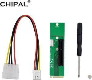 PCI E 4X to NGFF M.2 Riser Card PCIe X4 to M2 Key Adapter NGFF M.2 to PCI Express 4X for LTC Bitcoin Miner