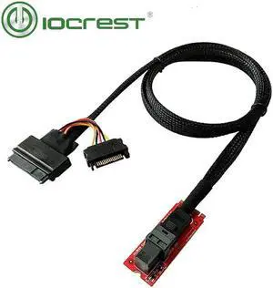 Aomoproing M.2 pcie 4.0 Gen4 x4 to SFF-8643 Adapter Card for NVMe memory e.g. U.2 SSD the speed can arrive more than 7000MB/s
