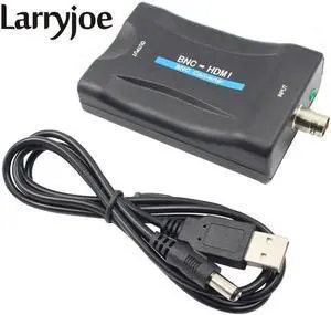 HD 1080P/720P BNC To HDMI Converter Display Video Adapter Surveillance Monitor video signals Converter with USB Cables