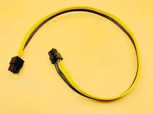Aomoproing 10PCS PCIe 6pin Male to Male PCI-E Power Cable for GPU Power Supply Breakout Board Adapter for Ethereum Mining ETH ZEC BTC Miner