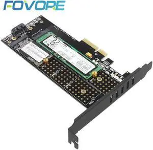 PCI e to M2 adapter SSD M2 m key b key AHCI PCI e X4 NGFF NVMe adapter M.2 PCIe PCI express 4X converter Card