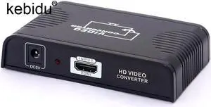 HDMI to Scart converter HDMI input Scart output Video Signal Audio Spliter Composite AV Adapter For Blue Ray DVD STB SKY TV