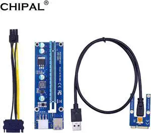 Mini PCI-E to PCI-E 16X Riser Card 0.6M USB 3.0 Cable for EXP GDC Laptop External Video Card for Miner Mining