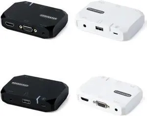 3 in 1 Wireless HDTV Converter Adapter USB to HDMI AUX AV TV Audio Video Adapter Universal for iPhone Android Phone P0