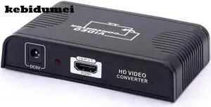 HDMI to Scart converter HDMI input +Scart output Audio splitter adapter For Blue Ray DVD STB SKY TV