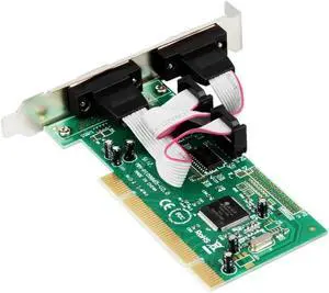 IO Crest PCI to Serial 2-port host controller card Model MM-PIO9865-2S