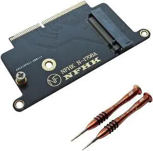Aomoproing M.2 NVMe SSD to Adapter card as the original SSD for Macbook Pro A1708 2017 2016 M2 M key NGFF Converter