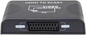 1080P HD HDMI to Scart Converter HDMI input + Scart output Audio Splitter Adapter for Blue Ray DVD STB SKY TV