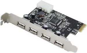 Aomoproing 4 Ports USB 2.0 PCIE HUB CARD Renesas usb expansion USB 2.0 PCI-Express card Moschip