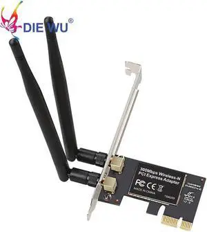Aomoproing PCI Express 300m Wireless network interface card WIFI adapter for Realtek 8192CE for PC TXA049