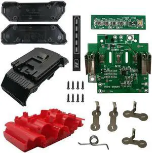 Aomoproing 5 X 21700 BAT618 5 Core Li-Ion Battery Case PCB Charging Protection Circuit Board Shell For 18V BAT610 BAT609