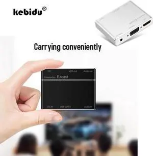 Original 1080p TV Dongle 3 in 1 Digital USB to HDMI/VGA+Audio Converter S8pro AV Adapter Powered by EZcast Hot Sale