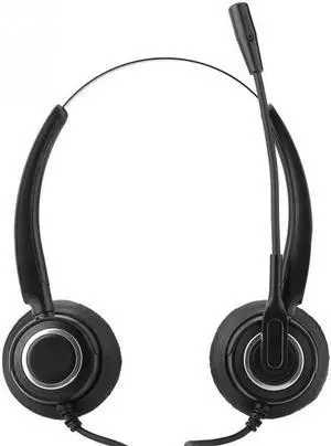 Aomoproing USB Call Center Headphone Stretchable Over Ear Headphone With Noise Reduction Microphone for Smart Mobile Phone and Laptop