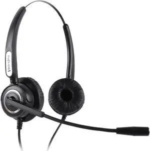 Aomoproing RJ9 plug Noise canceling Telephone headset call center headset business headphones with Volume+Mute switch for microphone