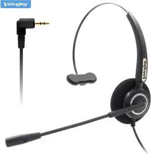 Aomoproing style Professional call center telephone headset with 2.5mm plug,heaset with noise cancelling microphone headphones