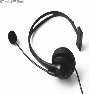 Aomoproing Linhuipad 2.5mm jack Wired Headset Unilateral earphone for Telephone Call Center Single Ear with Noise Cancelling Microphone