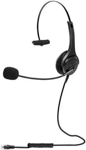 Aomoproing Phone headset headset call center earphone headband microphone RJ11 adapter