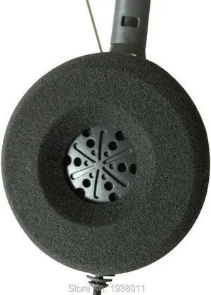 Aomoproing 4PCS =2 Pairs Black TOP QUALITY headset Accessories Ear Cushions Ear Cushion Doughnut for most call center headsets headphones