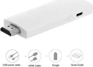 Wireless Wifi Airplay Phone Screen to HDMI TV Stick Dongle Adapter Mirror Display for IOS Android Phones