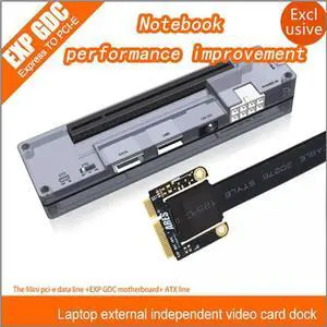V8.0 EXP GDC Mini PCI-E Version Card PCIe PCI-E PCI Laptop External Independent Video Card Dock Express Card for Notebook