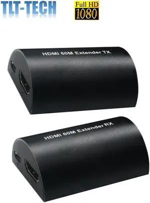 pair 60M HDMI To Ethernet RJ45 Extender Converter Over cat5 cat6 cat7 full hd 1080p 60Hz