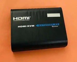 for LKV373KVM Transmitter AGPtEK Multi-Display HDMI KVM Extender Over Single Cat 5/5E/6/7 Ethernet Cable Router