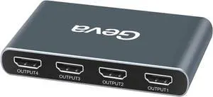 4K HDMI-compatible Splitter 1 in 4 Out 4K@60Hz HD 2.0 1x4 Splitter SST converter Adapter for Xbox PS4 Switch PC Laptop HDTV