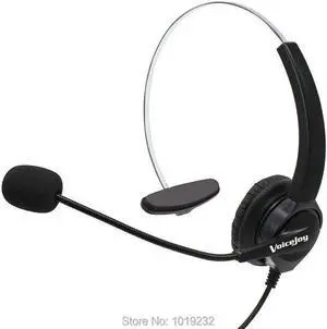 Aomoproing 2.5mm plug phone headset Professional Noise-Canceling Call Center Office Phone Headset with 2.5mm plug headset 2.5mm headset