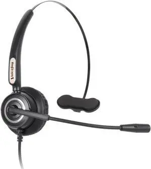 Aomoproing VoiceJoy Call center headset with microphone USB plug headphone for computer and PC Volume control and Mute Switch