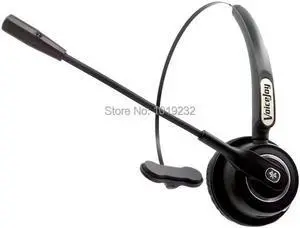 Aomoproing Bluetooth Headset, Wireless Bluetooth Earpiece with Mic, Over the Head Headset for Cell Phone, Call Center, VoIP, Skype, Music