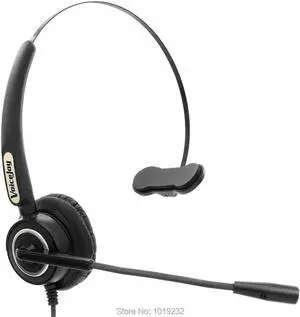 Aomoproing RJ9/RJ11 plug headset Call center telephone headset ONLY for CISCO IP Telephone 8941 8945 7940 794X 797X 796X etc