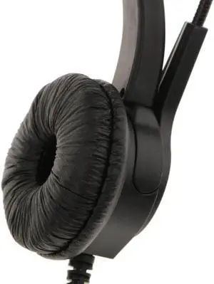 Aomoproing Over-Head Call Center Telephone Headsets Adjustable w/ Mic Noise Cancelling