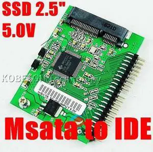 mini PCI-e msata SSD 1.8 to IDE 2.5 inch 5V 44pin Adapter Card msata PCI Express Sata Converter For Laptop Notebook