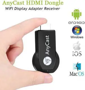 1080P WiFi Wireless Mini Display Receiver Dongle HDMI Adapter TV Miracast DLNA Airplay for Smartphone Monitor,Projector