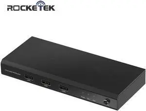 KVM switch 3 USB 2.0 HDMI-compatible 4K 30Hz Splitter Printer Mouse Keyboard Share Switcher Box Controller Adapter