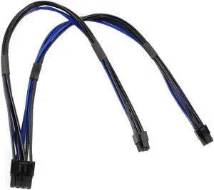 Dual Mini PCI-E 6Pin 6P to Standard PCIE 8Pin 8P Video Graphics Card Cord Power Cable for Apple Mac G5 for Mac Pro Accessories