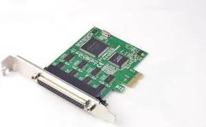 PCIe to 8 Port RS232 Serial Card DB9 COM Adapter Chipset w/Fan-Out Cable