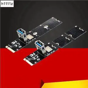 NGFF to PCI E Riser Card M2 Slot to PCIe Expansion Card Convertor USB 3.0 Extender Adapter for Graphics Cards for BTC Miner