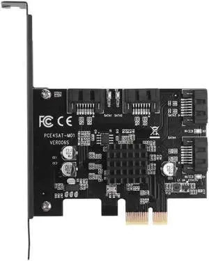 PCI Express PCIE To SATA 4 x SATA3.0 Interfaces 6G Expansion Controller Adapter Card