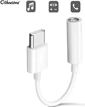USB C to 3.5 mm Headphone Jack Adapter For Xiaomi OnePlus 7 USB Type C Adaptador Tipo C Audio Aux Splitter Converter