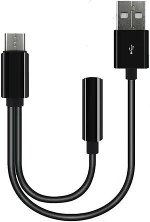 2 in 1 USB Type C Charging Audio Adapter Jack Headphone Charger Adapters Cable Type C Converter Splitter For Xiaomi Adapters 2 in 1 USB Type C Charging Audio Adapter Jack Headphone Charger Adapters Cable Type C Converter Splitter For Xiaomi Adapters