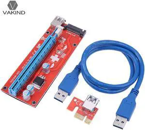 60cm PCEI64P-N03 007S PCI-E Riser Card PCI Express 1X 16X USB 3.0 Adapter Board Extension Cable Wire for Bitcoin BTC Minging 60cm PCEI64P-N03 007S PCI-E Riser Card PCI Express 1X 16X USB 3.0 Adapter Board Extension Cable Wire for Bitcoin BTC Minging