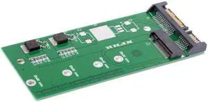 Aomoproing M.2 NGFF B/M-key 2 Lane SSD to 7mm 2.5" SATA 22pin hard disk case PCBA for E431 E531 X240S Y410P Y510P