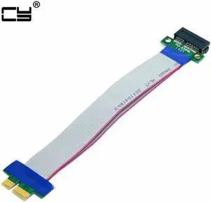 Riser PCI-E pci Express 1X X1 Slot Riser Card Extender Extension Ribbon Flex Relocate Cable 20cm