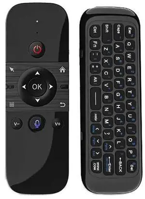 Aomoproing M8 Voice Remote control Air Mouse 2.4G Mini Wireless Keyboard IR learning Gyro Sensing Lithium Battery For Android TV Box X96